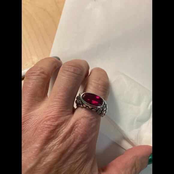Ruby Like Statement Ring - Picture 4 of 10